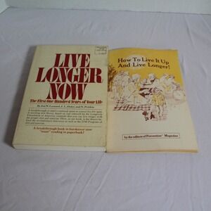 Live Longer Now Book How To Live It Up And Live Longer! Health Diet‎